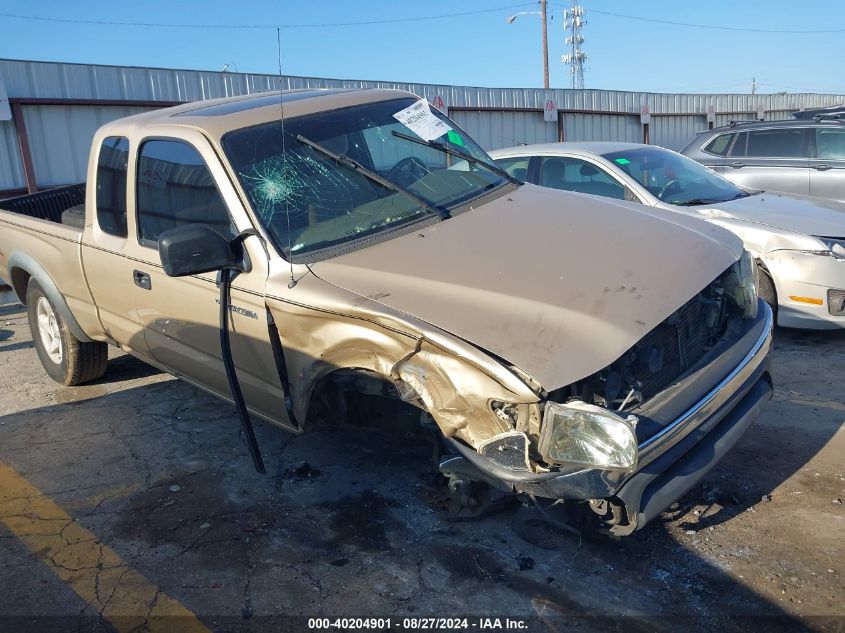 2001 Toyota Tacoma Prerunner V6 VIN: 5TESN92N51Z856368 Lot: 40204901