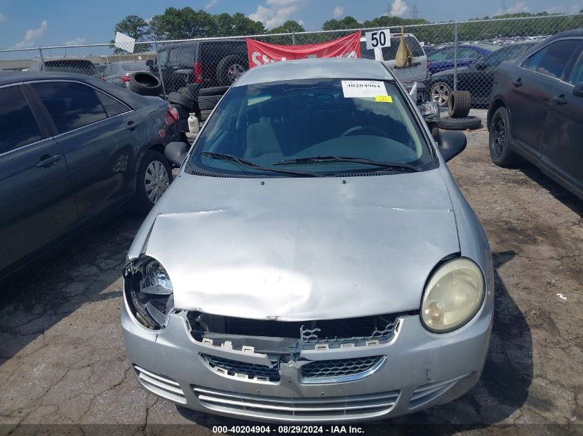 2004 Dodge Neon Sxt VIN: 1B3ES56C14D636540 Lot: 40204904