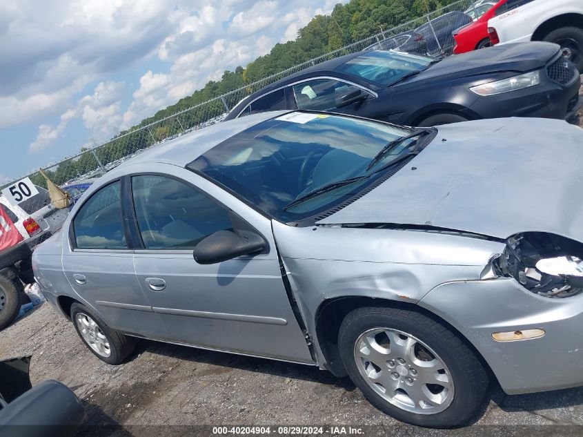 2004 Dodge Neon Sxt VIN: 1B3ES56C14D636540 Lot: 40204904