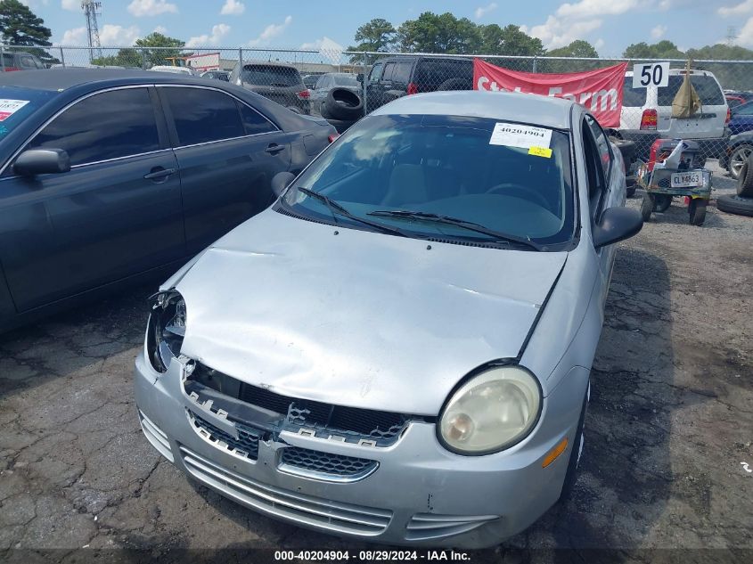 2004 Dodge Neon Sxt VIN: 1B3ES56C14D636540 Lot: 40204904