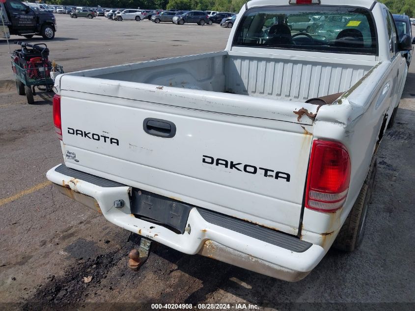 2004 Dodge Dakota Sport VIN: 1D7HG32N74S739620 Lot: 40204908