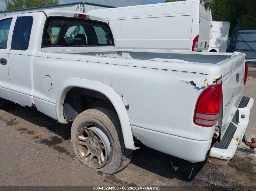 2004 Dodge Dakota Sport VIN: 1D7HG32N74S739620 Lot: 40204908