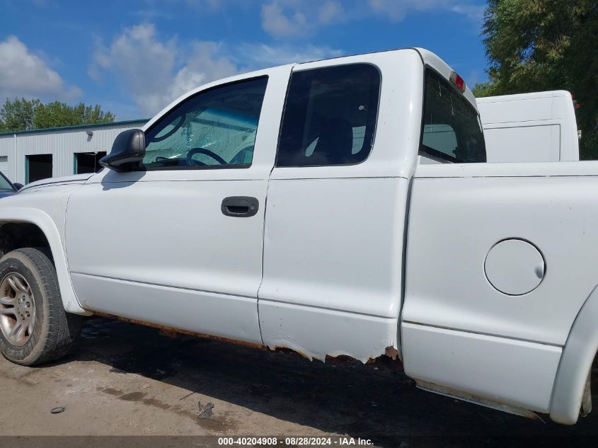 2004 Dodge Dakota Sport VIN: 1D7HG32N74S739620 Lot: 40204908