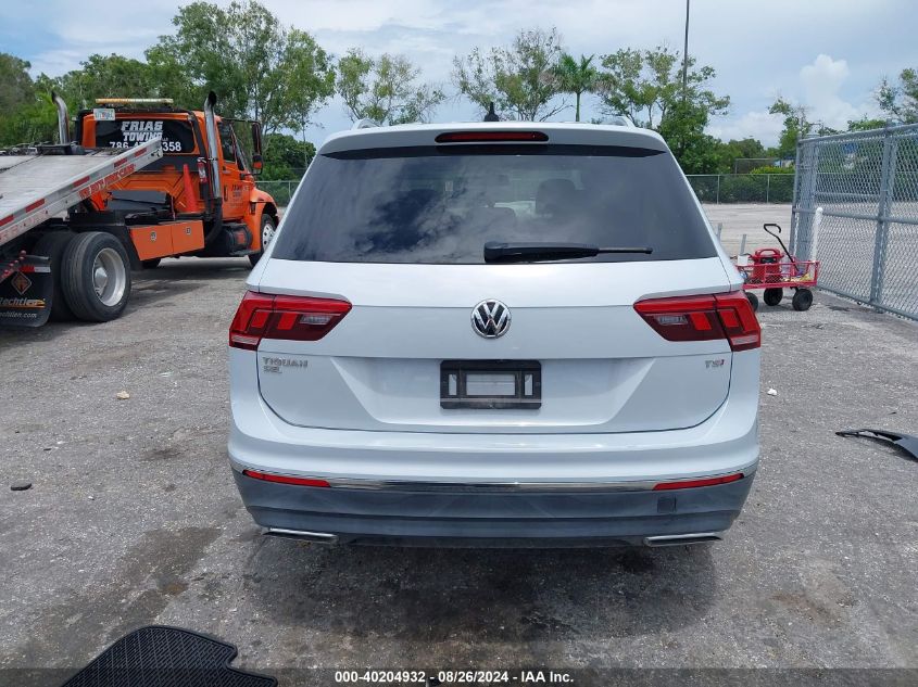 3VV3B7AX8JM047496 2018 Volkswagen Tiguan 2.0T Se/2.0T Sel