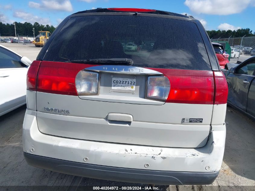 2006 Buick Rendezvous Cx VIN: 3G5DB03L26S523868 Lot: 40204972