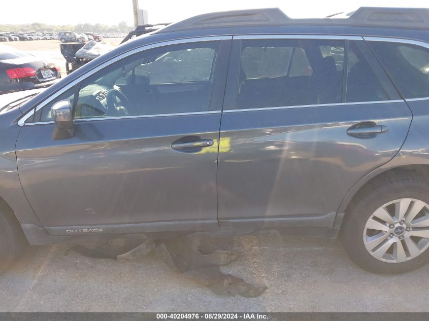 2016 Subaru Outback 2.5I Premium VIN: 4S4BSBCC0G3211790 Lot: 40204976