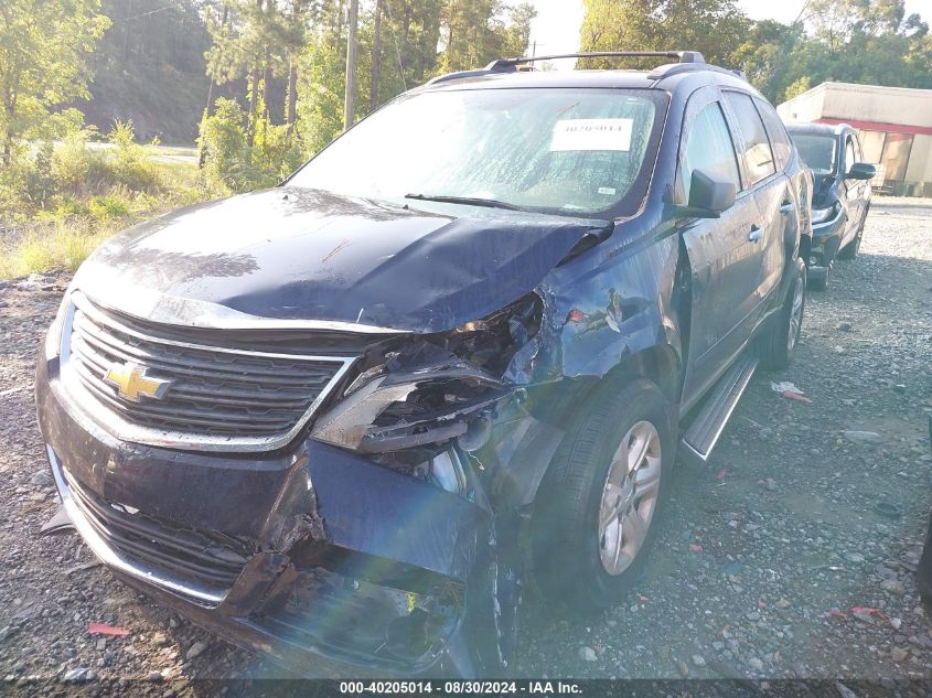 2015 Chevrolet Traverse Ls VIN: 1GNKRFKD7FJ388128 Lot: 40205014