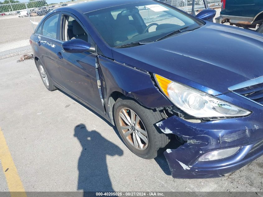 2013 Hyundai Sonata Gls VIN: 5NPEB4AC5DH725134 Lot: 40205025