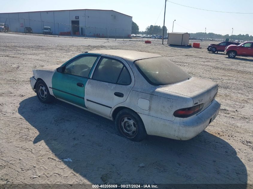 1995 Geo Prizm Lsi VIN: 1Y1SK526XSZ003225 Lot: 40205069