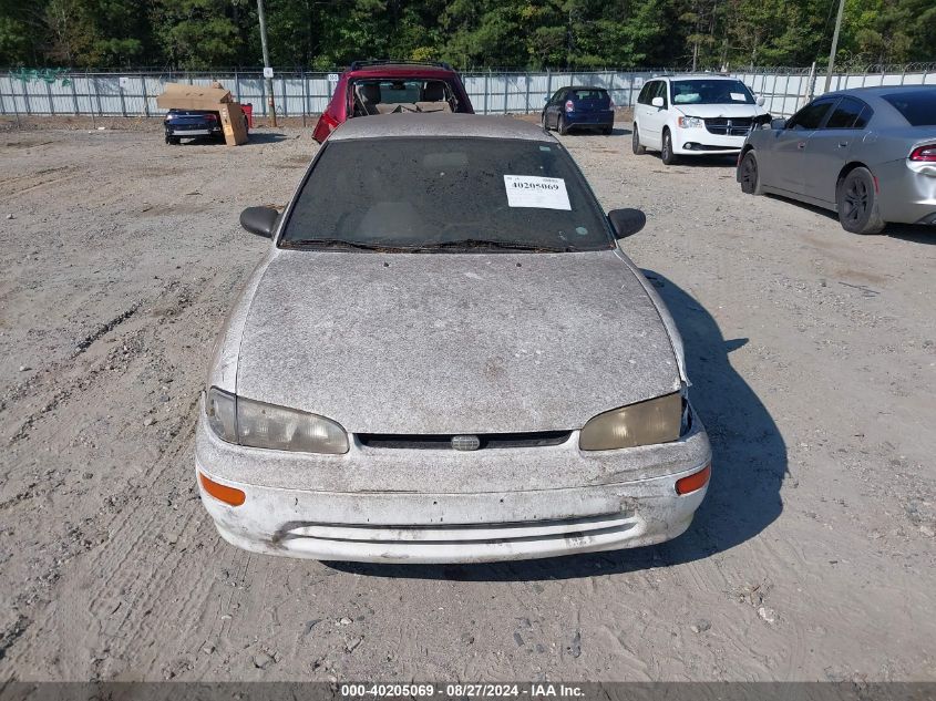 1995 Geo Prizm Lsi VIN: 1Y1SK526XSZ003225 Lot: 40205069