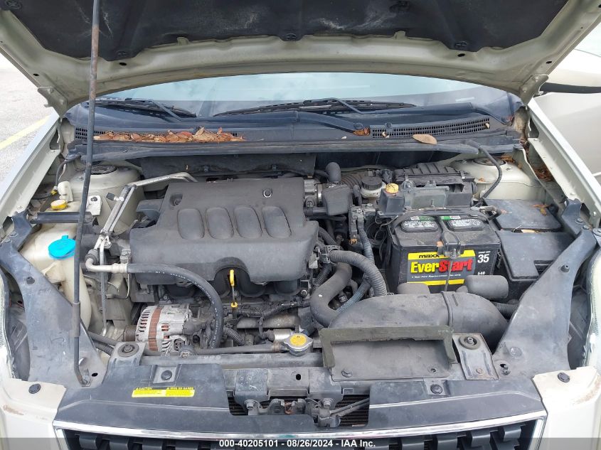 2009 Nissan Sentra 2.0S VIN: 3N1AB61E79L685404 Lot: 40205101