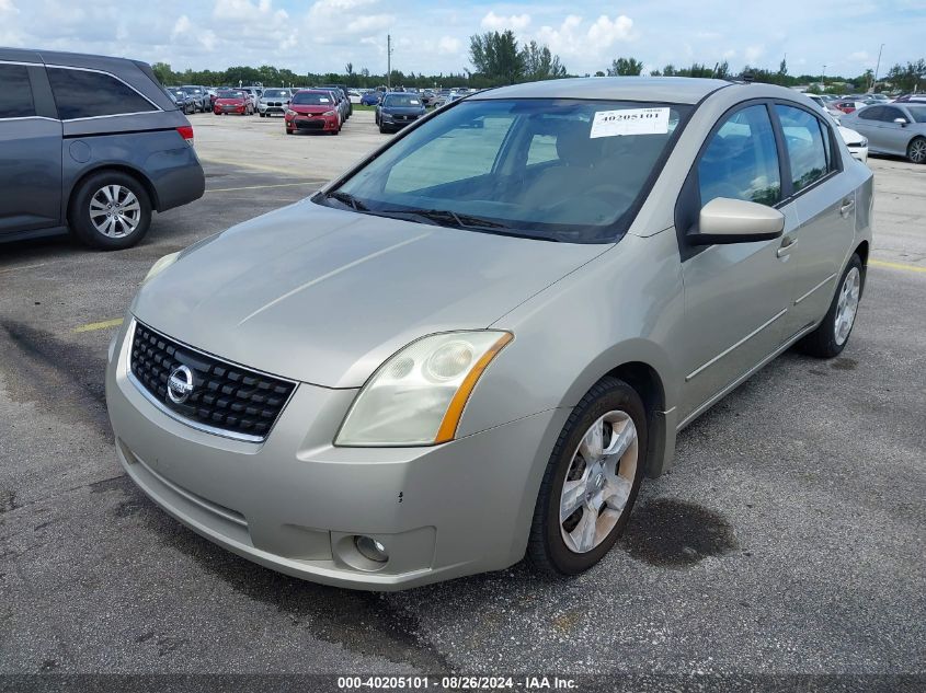 2009 Nissan Sentra 2.0S VIN: 3N1AB61E79L685404 Lot: 40205101