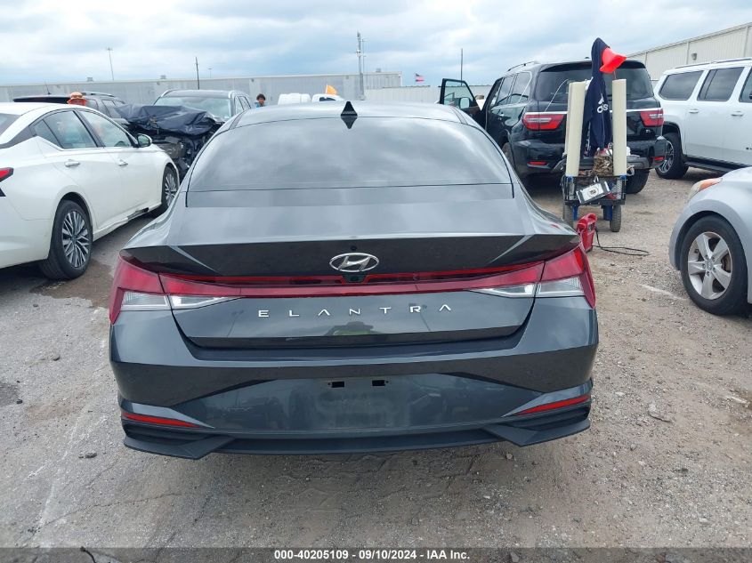 2021 Hyundai Elantra Sel VIN: 5NPLS4AG3MH022576 Lot: 40205109