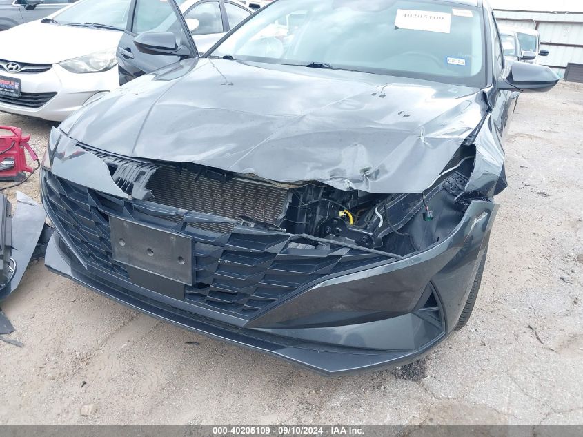 2021 Hyundai Elantra Sel VIN: 5NPLS4AG3MH022576 Lot: 40205109