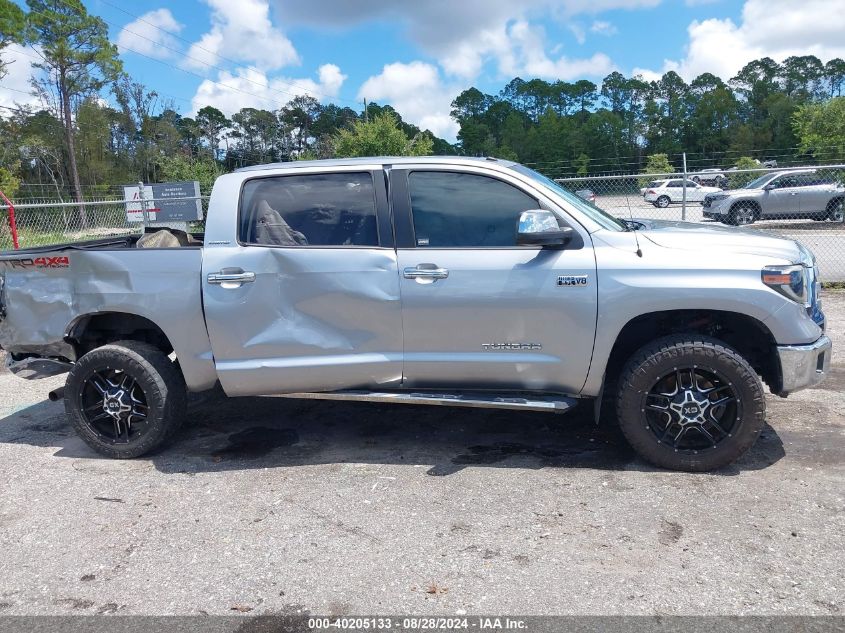 2019 Toyota Tundra Limited 5.7L V8 VIN: 5TFHY5F13KX848778 Lot: 40205133