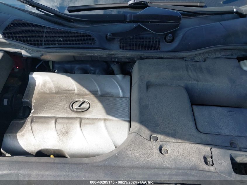 2010 Lexus Rx 350 VIN: 2T2BK1BA6AC060799 Lot: 40205175