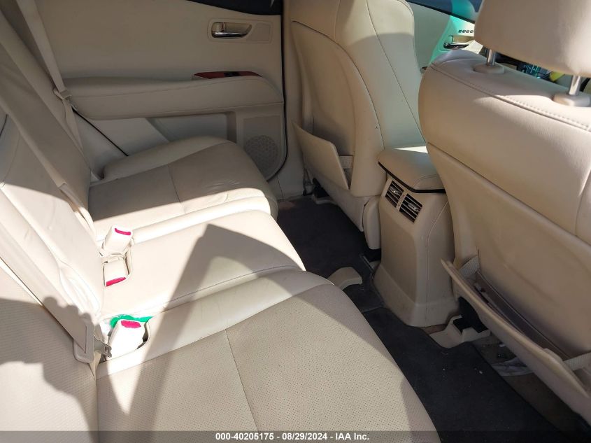 2010 Lexus Rx 350 VIN: 2T2BK1BA6AC060799 Lot: 40205175