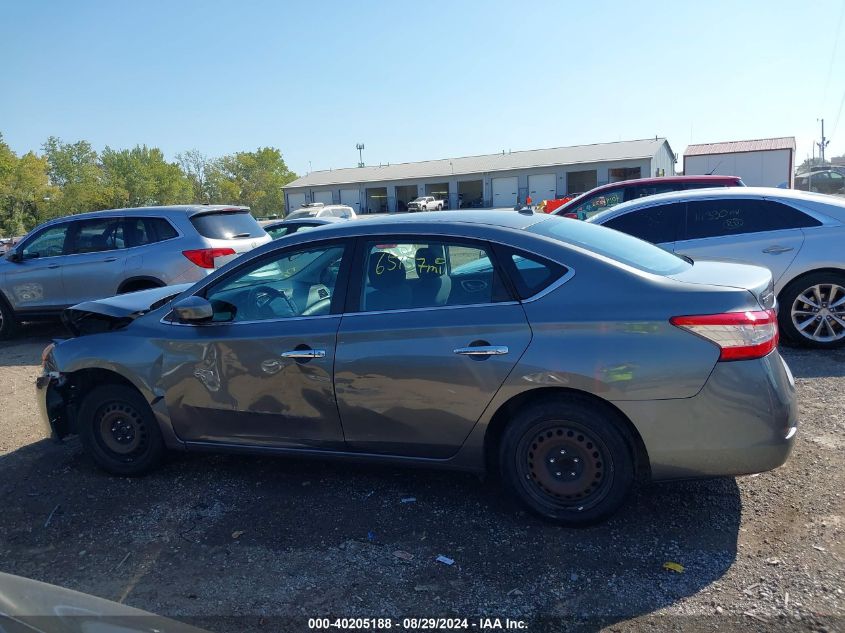 2015 Nissan Sentra Sv VIN: 3N1AB7AP7FY351055 Lot: 40205188