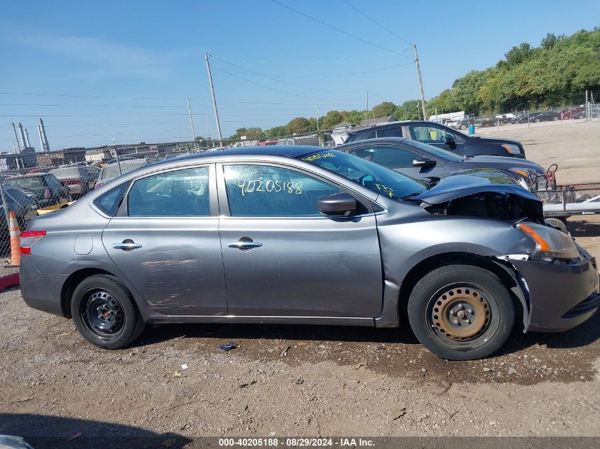 2015 Nissan Sentra Sv VIN: 3N1AB7AP7FY351055 Lot: 40205188