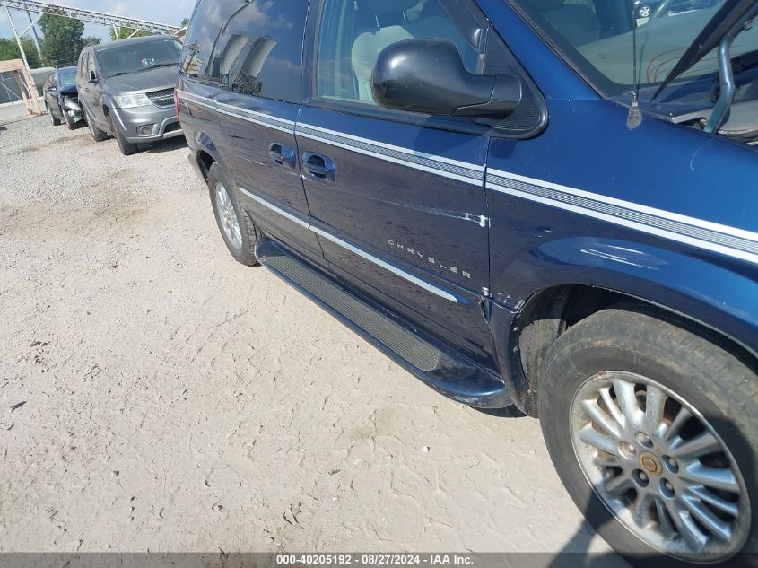 2001 Chrysler Town & Country Limited VIN: 2C8GP64LX1R209138 Lot: 40205192