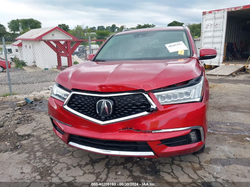 2019 Acura Mdx Advance Pkg VIN: 5J8YD4H87KL024999 Lot: 40205193