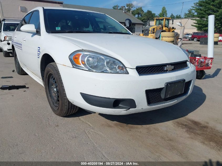 2014 Chevrolet Impala Limited Police VIN: 2G1WD5E32E1180276 Lot: 40205194