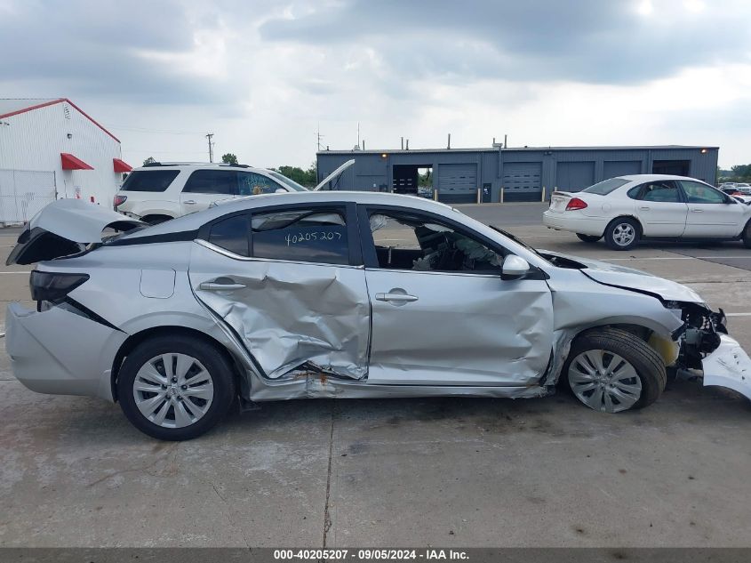 2022 Nissan Sentra S VIN: 3N1AB8BV7NY225828 Lot: 40205207