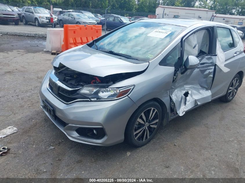 2019 Honda Fit Ex VIN: 3HGGK5H83KM734388 Lot: 40205225