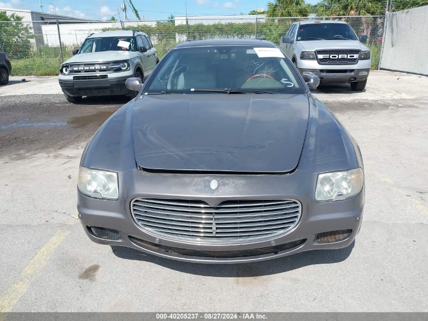 2005 Maserati Quattroporte VIN: ZAMCE39A150018442 Lot: 40205237