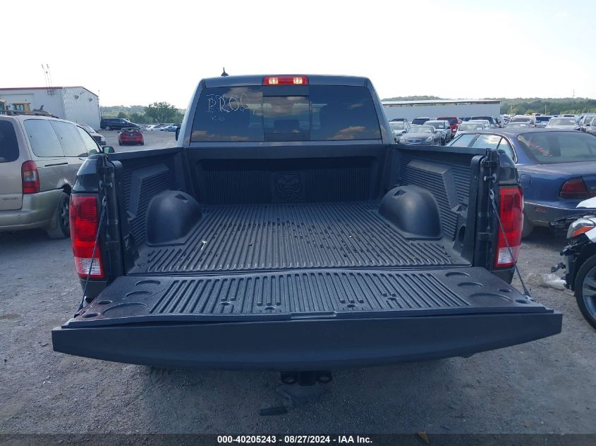 2018 Ram 1500 Big Horn Quad Cab 4X4 6'4 Box VIN: 1C6RR7GG4JS247592 Lot: 40205243