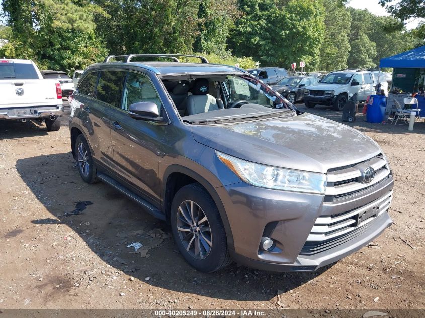 2018 TOYOTA HIGHLANDER XLE - 5TDJZRFH2JS551993