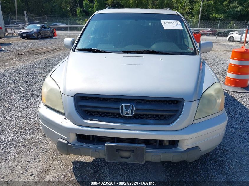 2003 Honda Pilot Ex VIN: 2HKYF18493H532093 Lot: 40205287