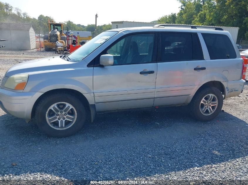 2003 Honda Pilot Ex VIN: 2HKYF18493H532093 Lot: 40205287