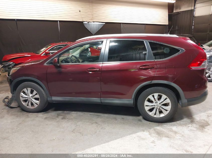 2014 Honda Cr-V Ex-L VIN: 5J6RM4H78EL085478 Lot: 40205291