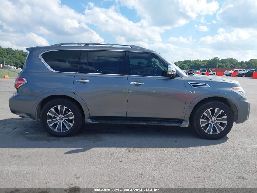 2018 Nissan Armada Sl VIN: JN8AY2NC5J9557774 Lot: 40205321