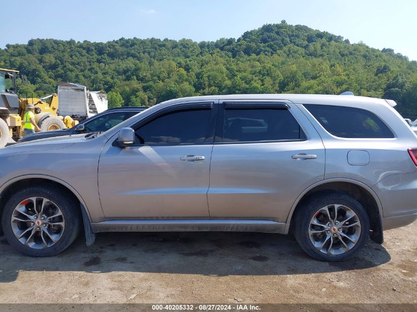 2019 Dodge Durango Gt Plus Awd VIN: 1C4RDJDG8KC780288 Lot: 40205332