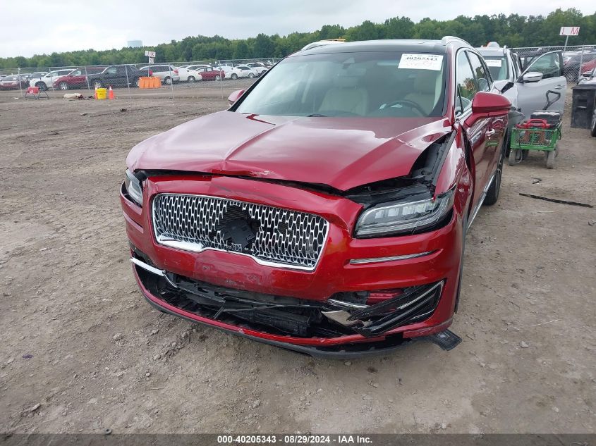 2019 Lincoln Nautilus Reserve VIN: 2LMPJ8L91KBL41364 Lot: 40205343