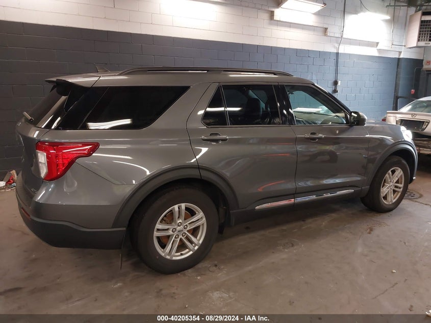 VIN 1FMSK8DH9MGC36818 2021 FORD EXPLORER XLT