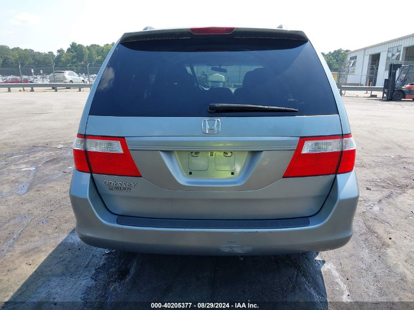 2006 Honda Odyssey Ex-L VIN: 5FNRL38606B098448 Lot: 40205377