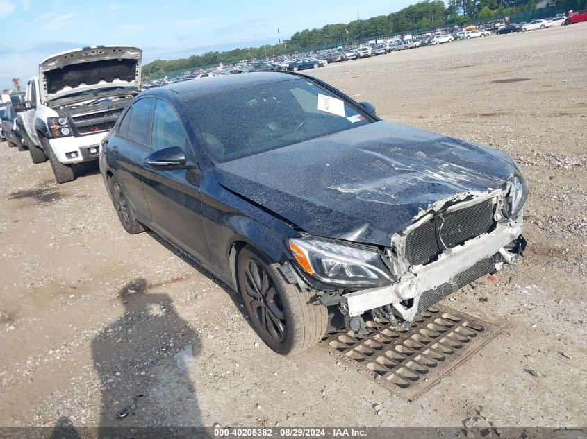 VIN WDDWF4JB4JR348841 2018 Mercedes-Benz C 300 no.1