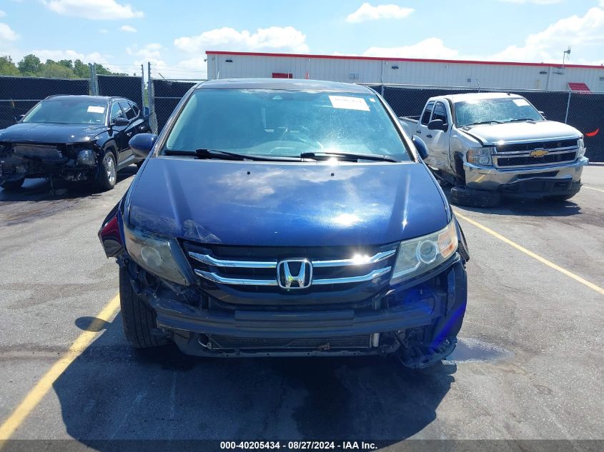 2014 Honda Odyssey Ex-L VIN: 5FNRL5H64EB059713 Lot: 40205434