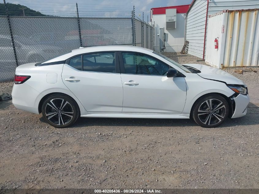 2021 Nissan Sentra Sr Xtronic Cvt VIN: 3N1AB8DV7MY259490 Lot: 40205436