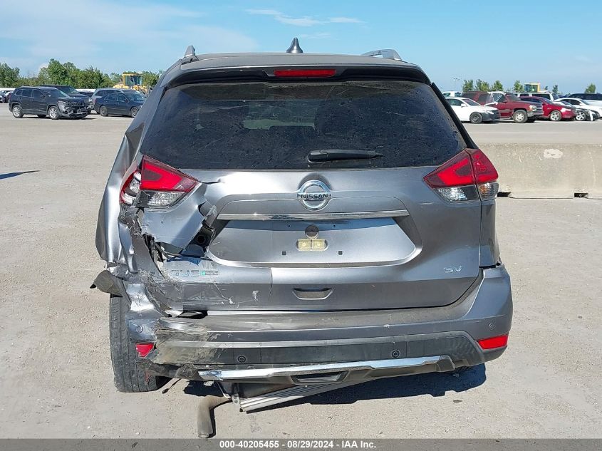 2020 Nissan Rogue Sv Fwd VIN: KNMAT2MT6LP504334 Lot: 40205455