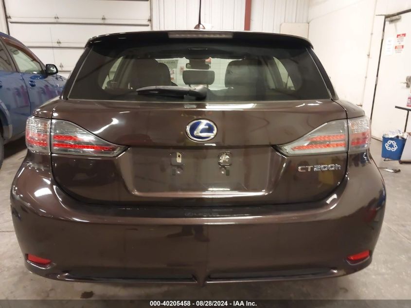 2011 Lexus Ct 200H Premium VIN: JTHKD5BHXB2040119 Lot: 40205458