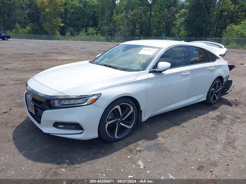 VIN 1HGCV1F36KA106991 2019 HONDA ACCORD SPORT