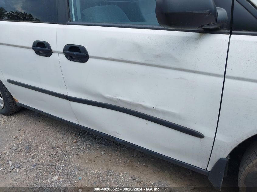 2000 Honda Odyssey Lx VIN: 2HKRL1859YH550350 Lot: 40205522