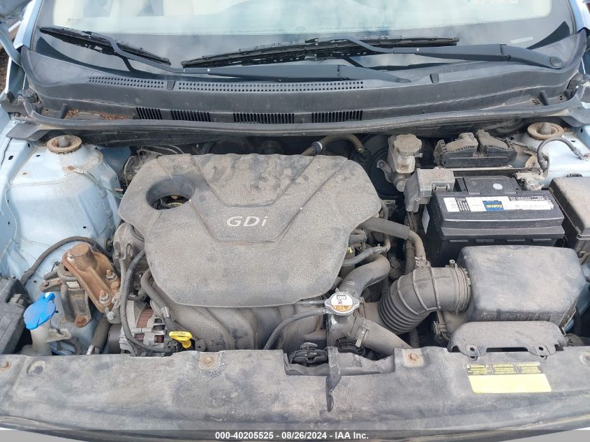 2014 Hyundai Accent Gls VIN: KMHCT4AE7EU693943 Lot: 40205525