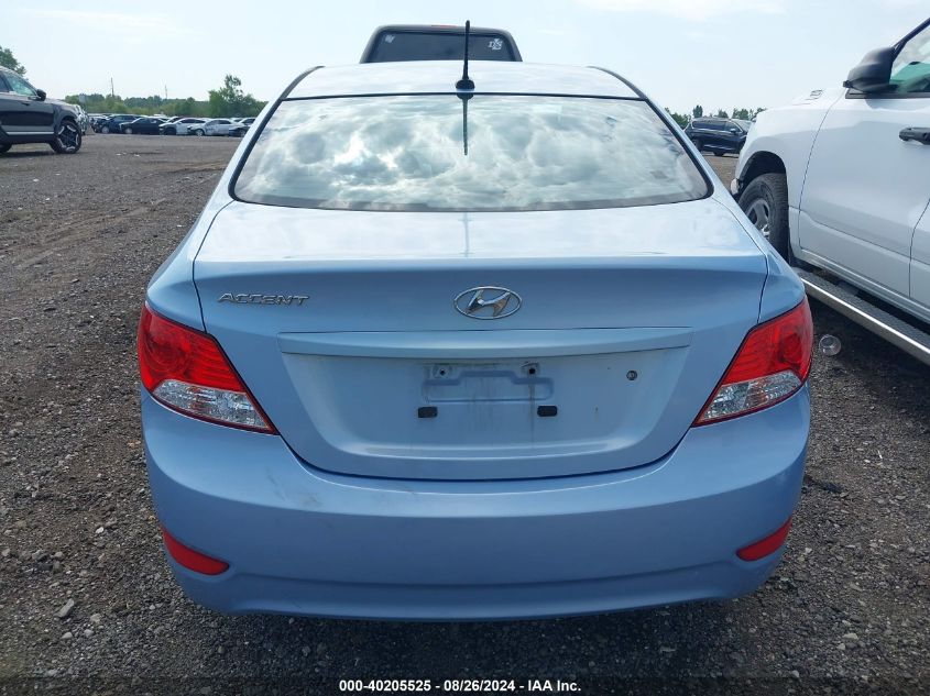 2014 Hyundai Accent Gls VIN: KMHCT4AE7EU693943 Lot: 40205525
