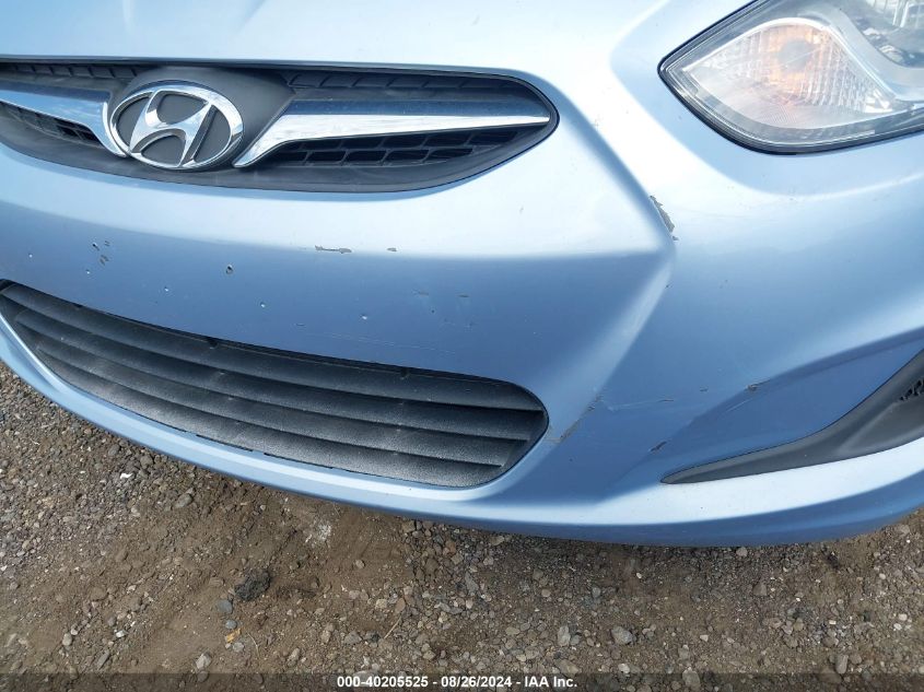 2014 Hyundai Accent Gls VIN: KMHCT4AE7EU693943 Lot: 40205525
