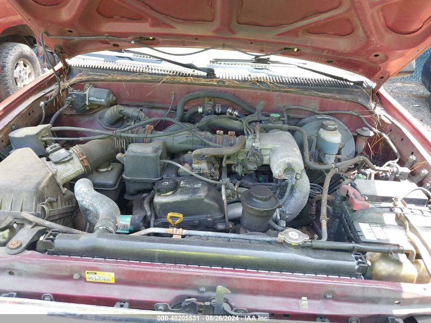 2002 Toyota Tacoma VIN: 5TEWM72N82Z121457 Lot: 40205531